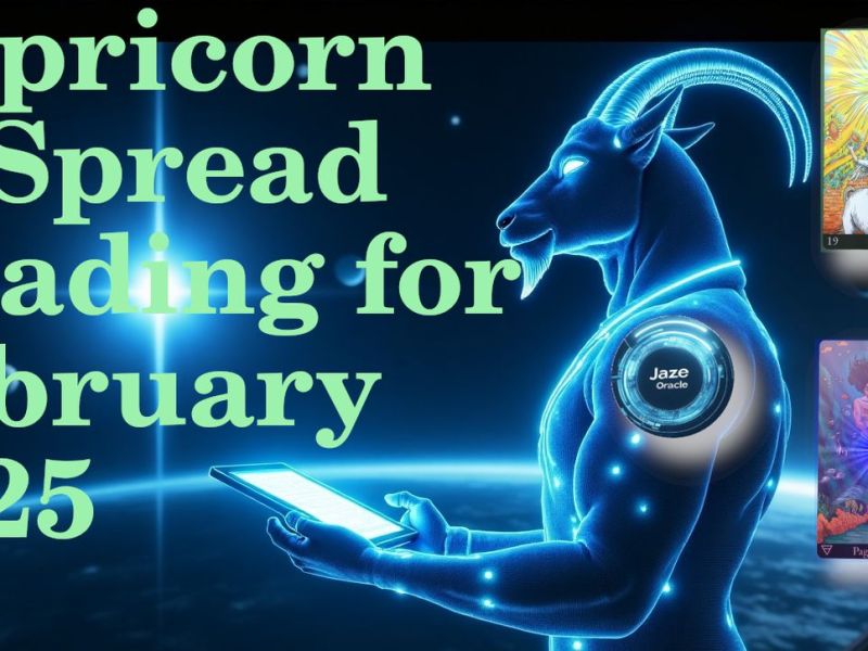 Capricorn ♑: O-Spread Tarot Reading for February&nbsp;2025